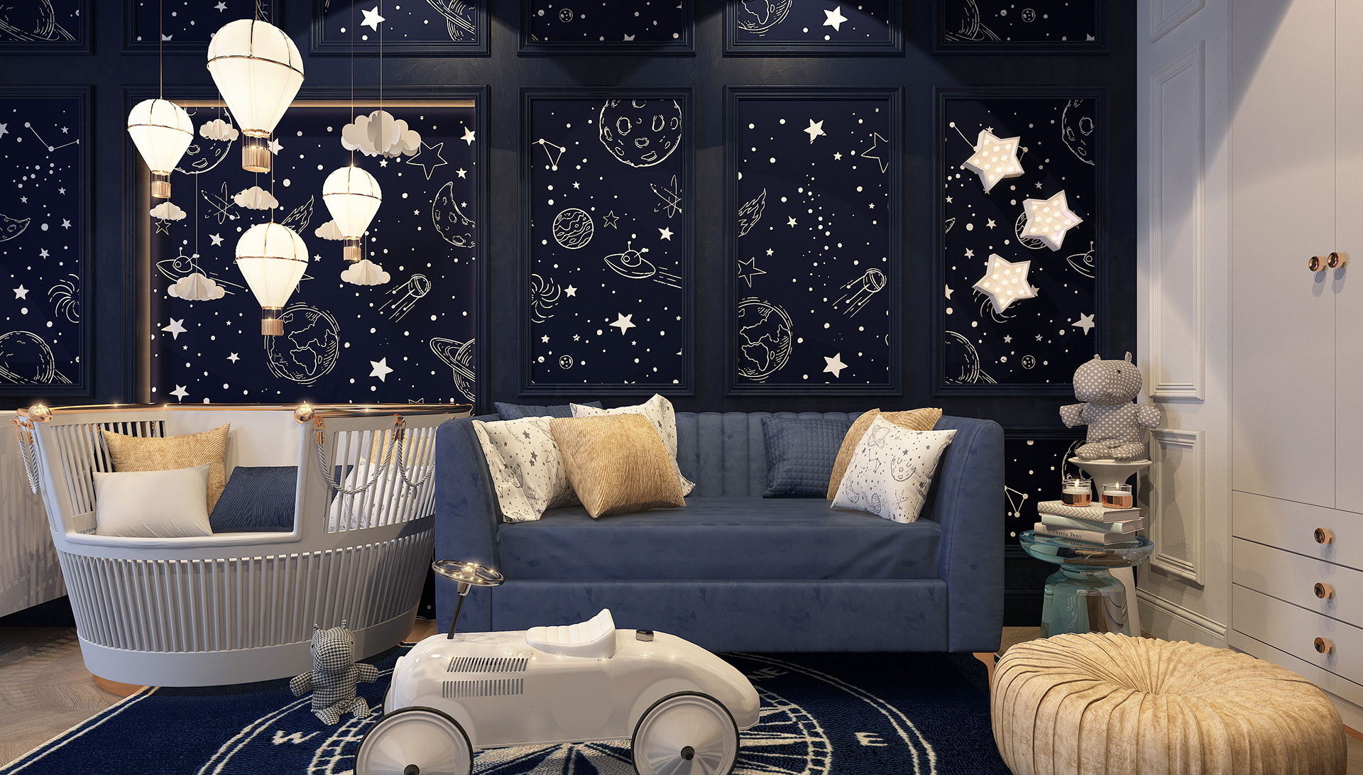 Kids room night version-11