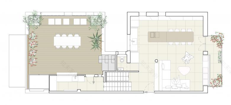 Penthouse Sarria 顶层公寓丨西班牙巴塞罗那丨sandy brunner Architecture-26