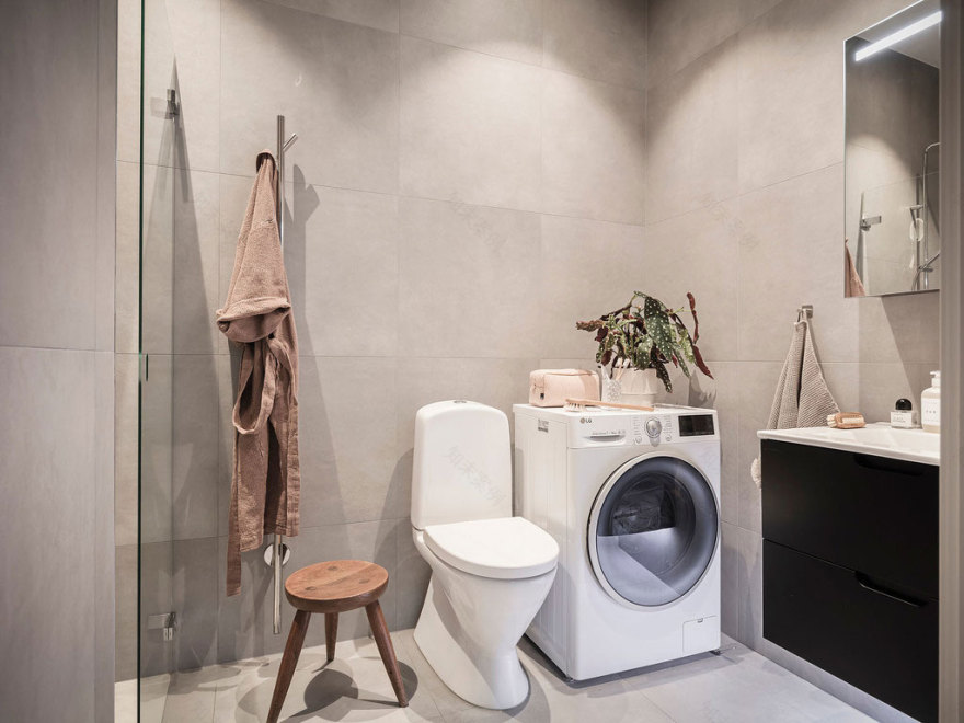 瑞典 28 平米精致蜗居 | 功能分区、迷你风格两不误-19