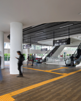 印尼雅加达 Cakra Selaras Wahana 立体交通枢纽设计丨印度尼西亚雅加达丨Studio Lawang