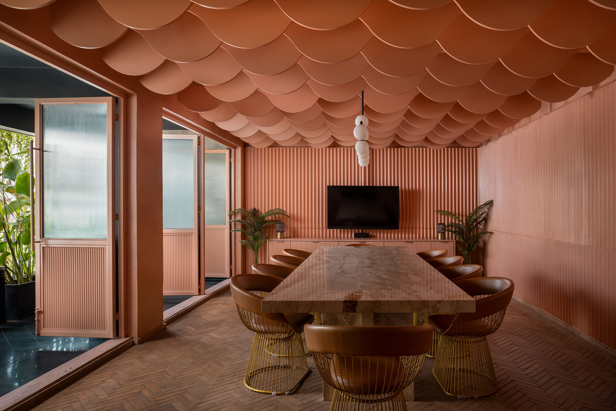 日出花园餐厅丨印度班加罗尔丨M9 Design Studio-18