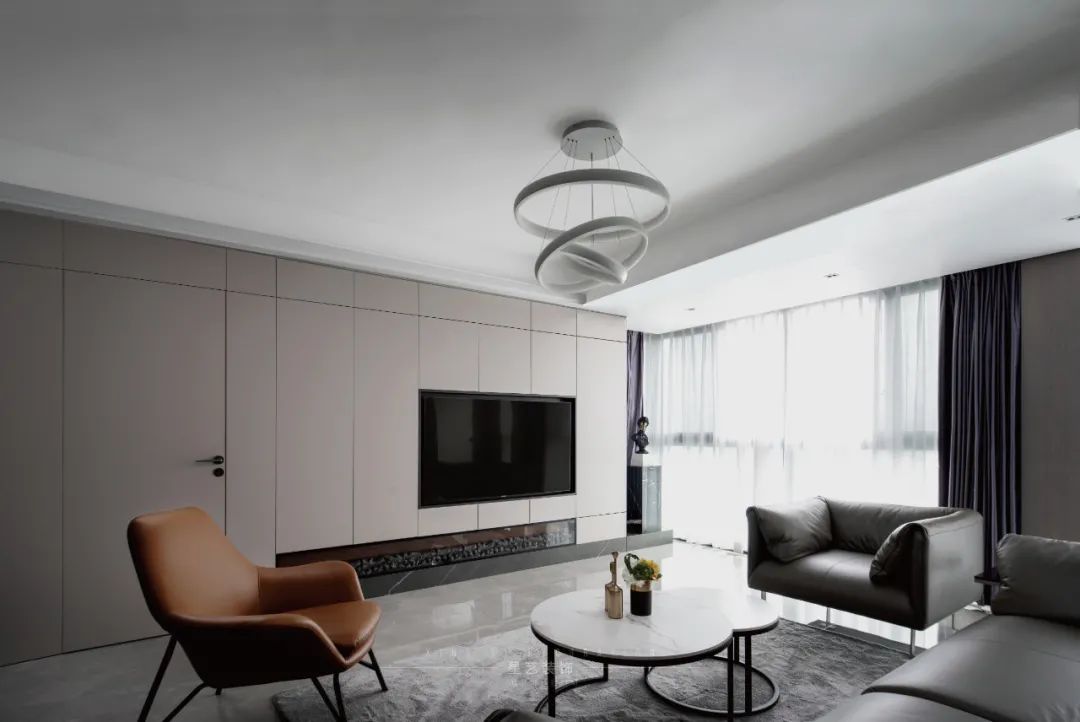 广州富力院士庭·朔现代简约风新居,生活与艺术的完美融合-10