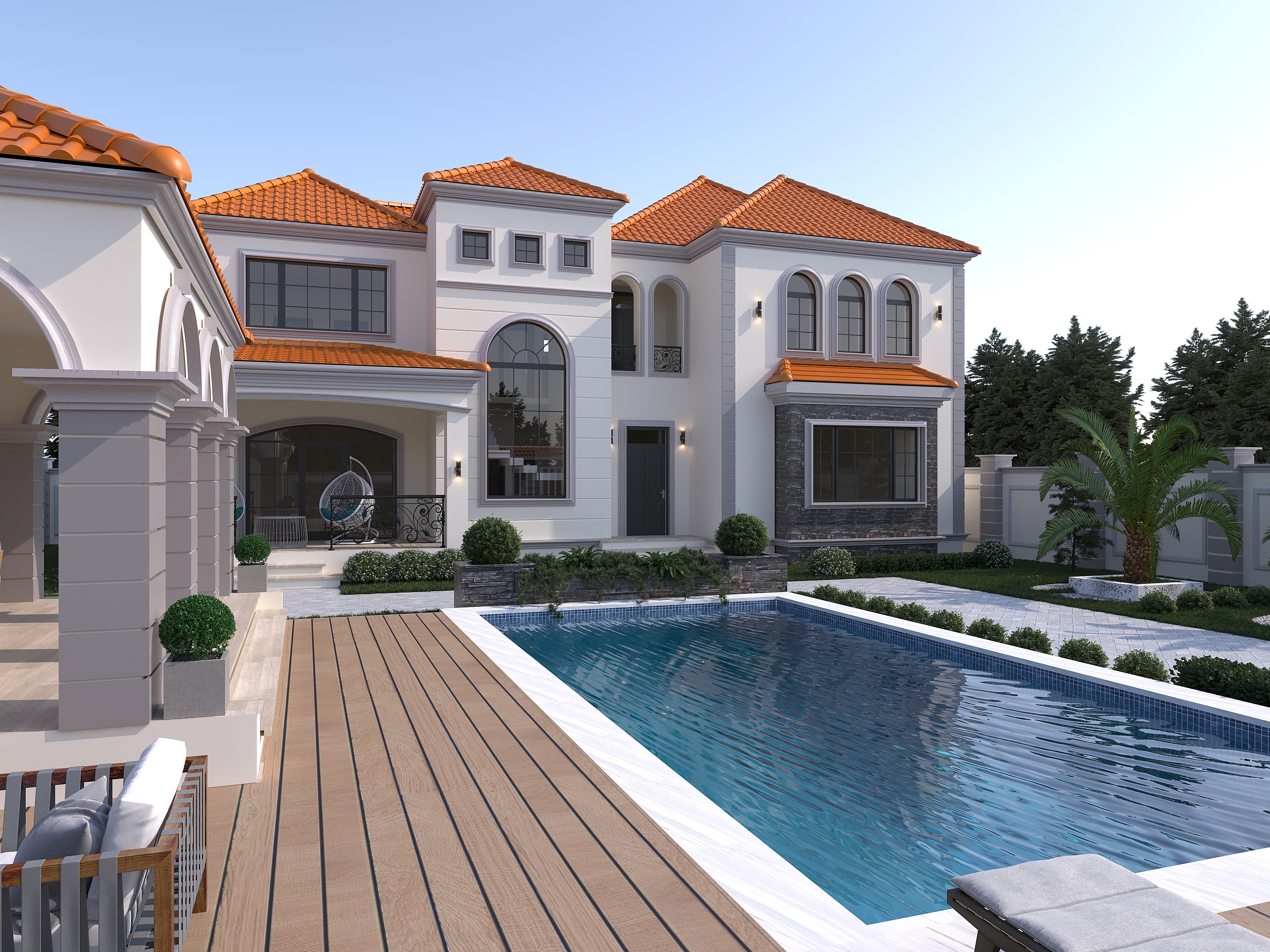 Toscana style 2story villa-2