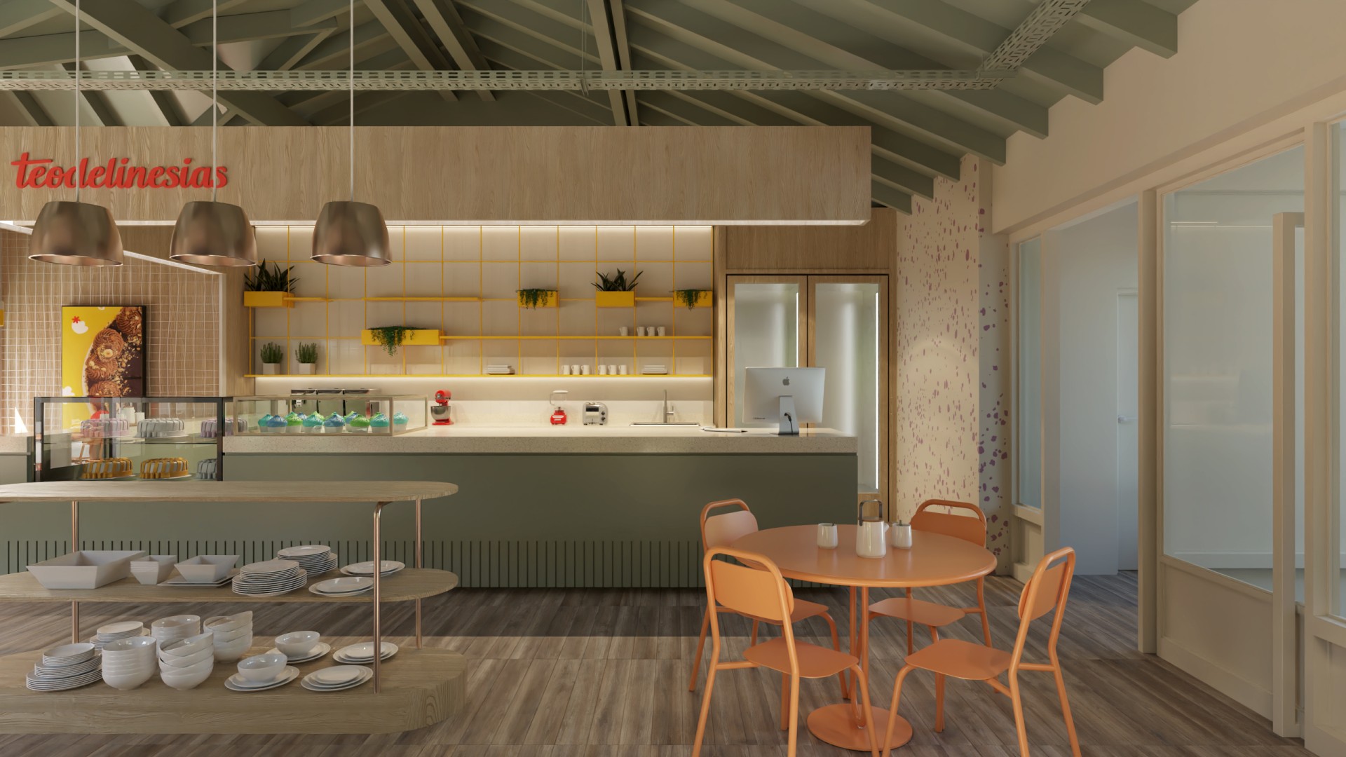 Teodelinesias 糕点店室内设计-13