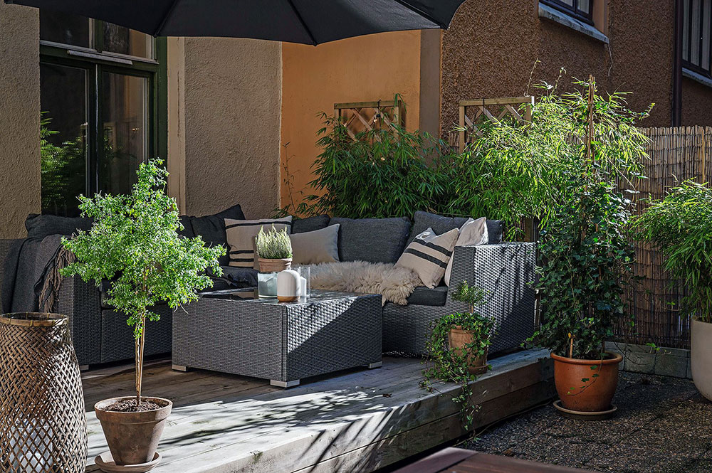 哥德堡舒适公寓,私密小阳台打造温馨家居-29