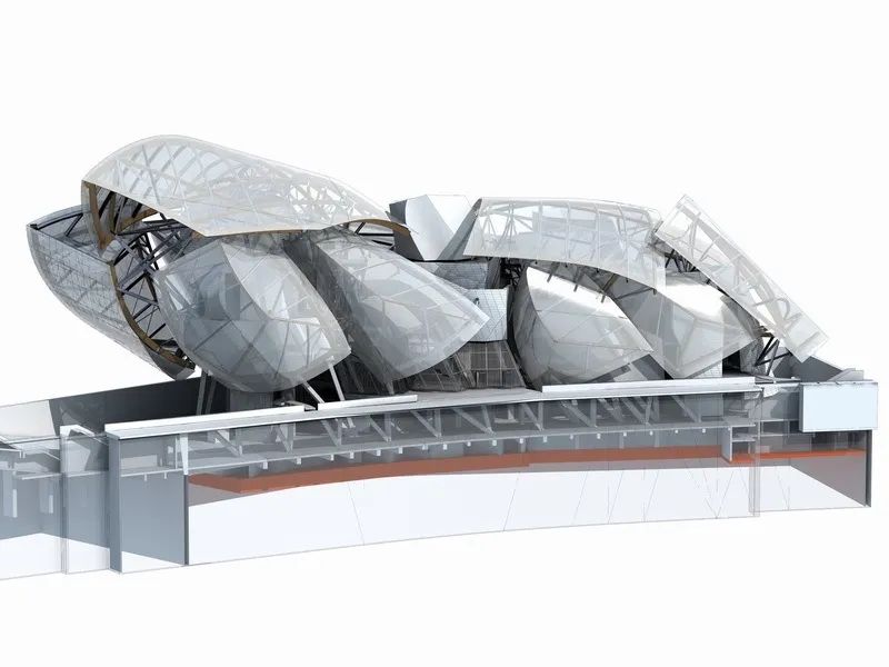 巴黎路易威登基金会艺术中心 | 现代与传统的美学对话-9