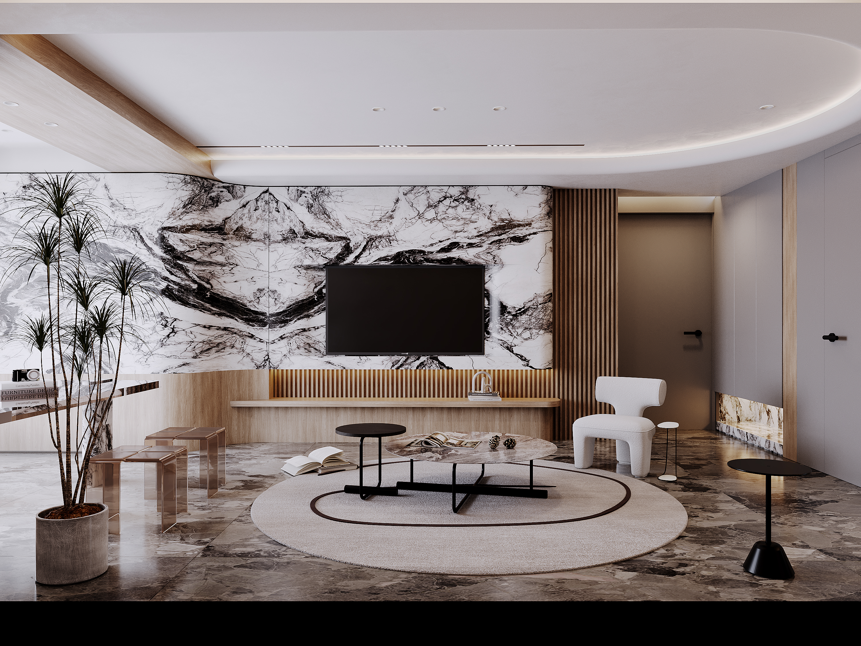 家装·现代轻奢丨中国福州丨福州研壹设计-5