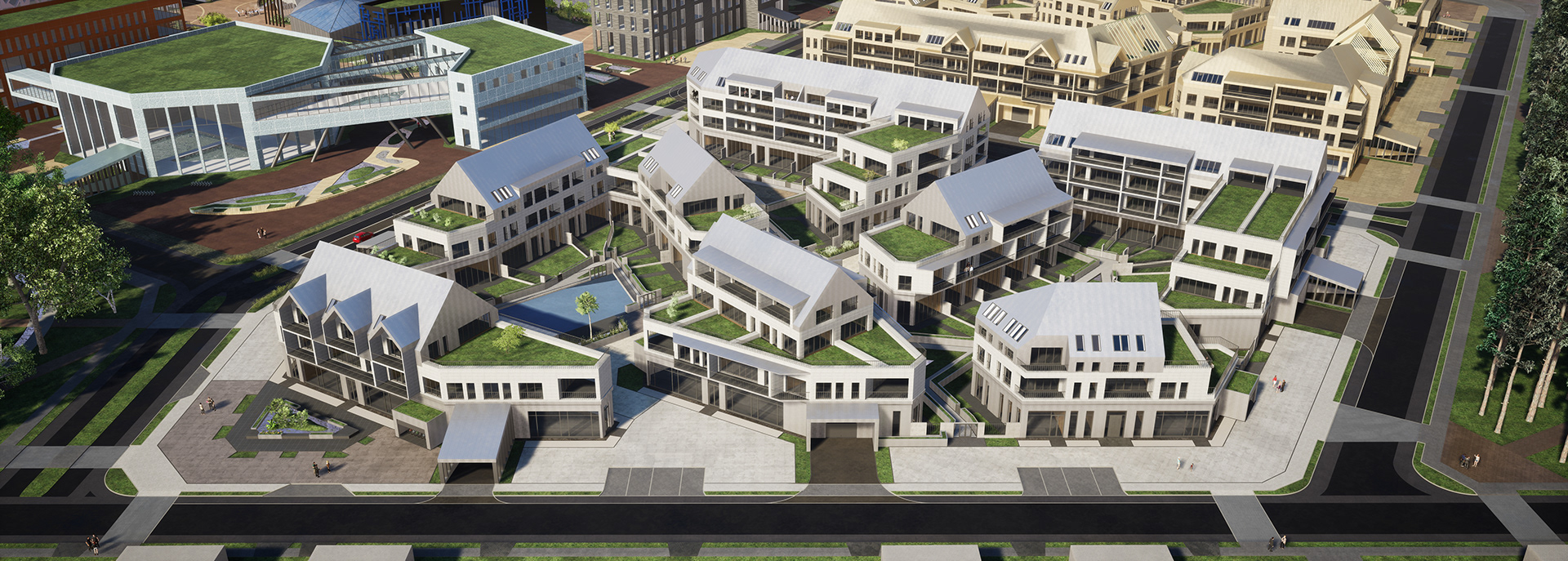 高密度和低层多功能木结构住宅区丨波兰比得哥什丨Damian Dominiczak-139