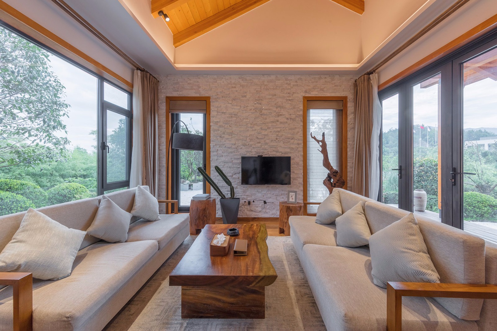 禅意和式度假别墅  米川工作室-3