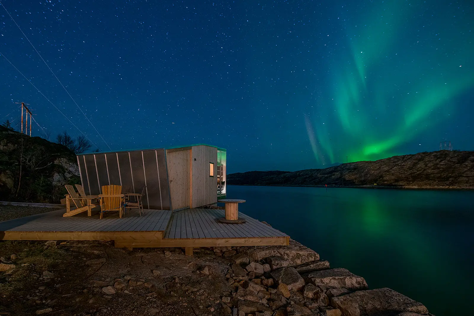 玻璃木屋 | 北欧极光观赏的完美设计-1