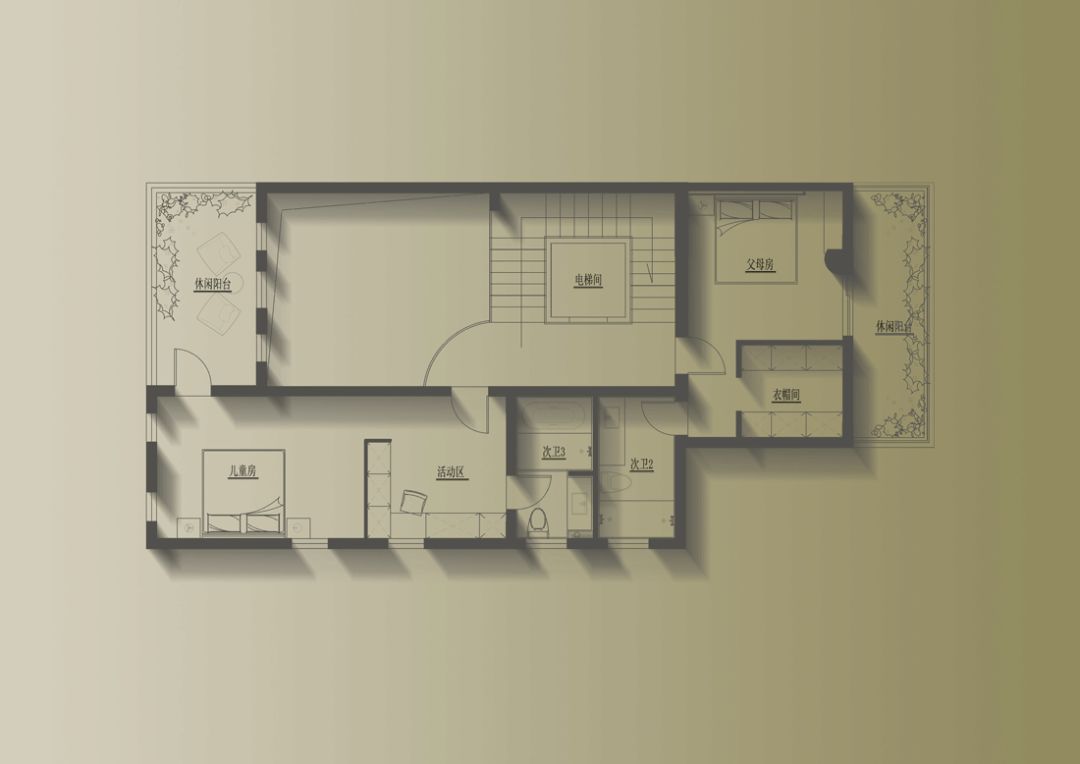 665m²独栋别墅设计丨中国眉山丨清羽设计-156