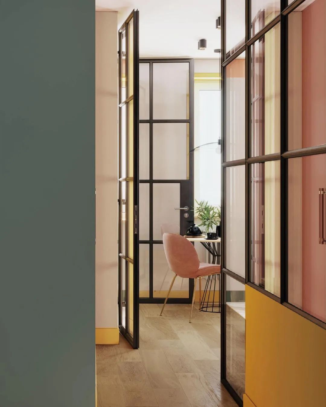 43㎡浪漫色彩小宅丨Ivanova-25