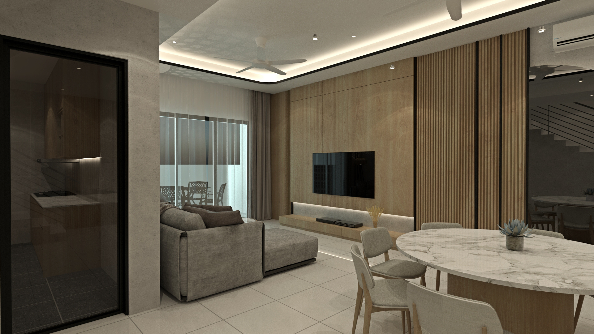 Bandar Rimbayu 住宅设计丨马来西亚雪兰莪丨Teo Ee Sean-6