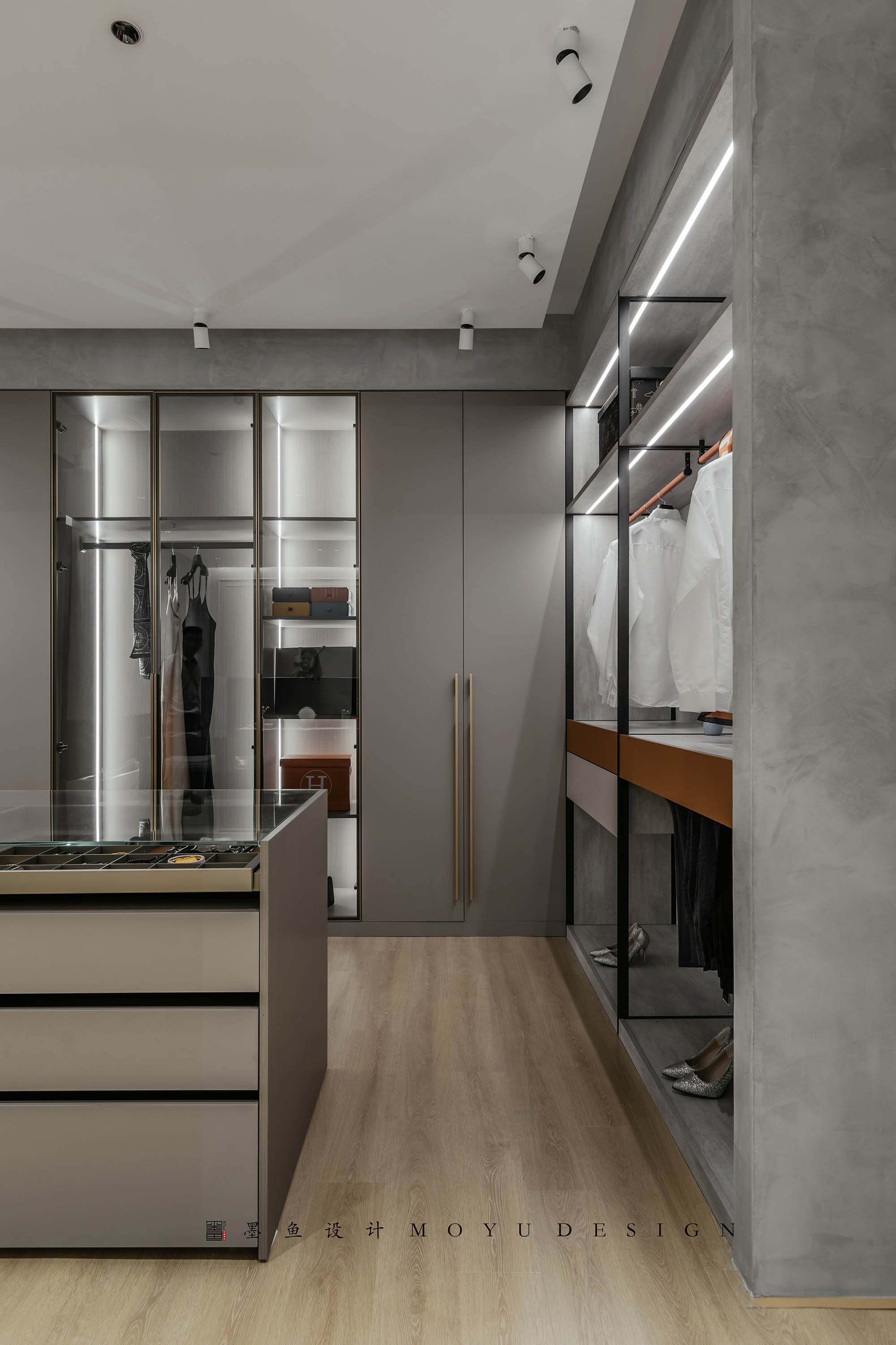 木兮贝全屋定制展厅丨墨鱼空间设计-54