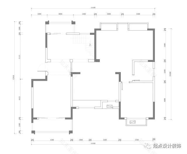 200㎡顶层复式——新中式风格《湖南茶陵》-4