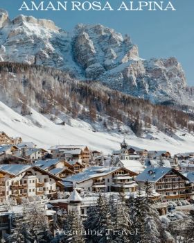 意大利安缦 · 山地度假酒店（Aman Rosa Alpina）丨著名建筑师 Jean  Michel Gathy