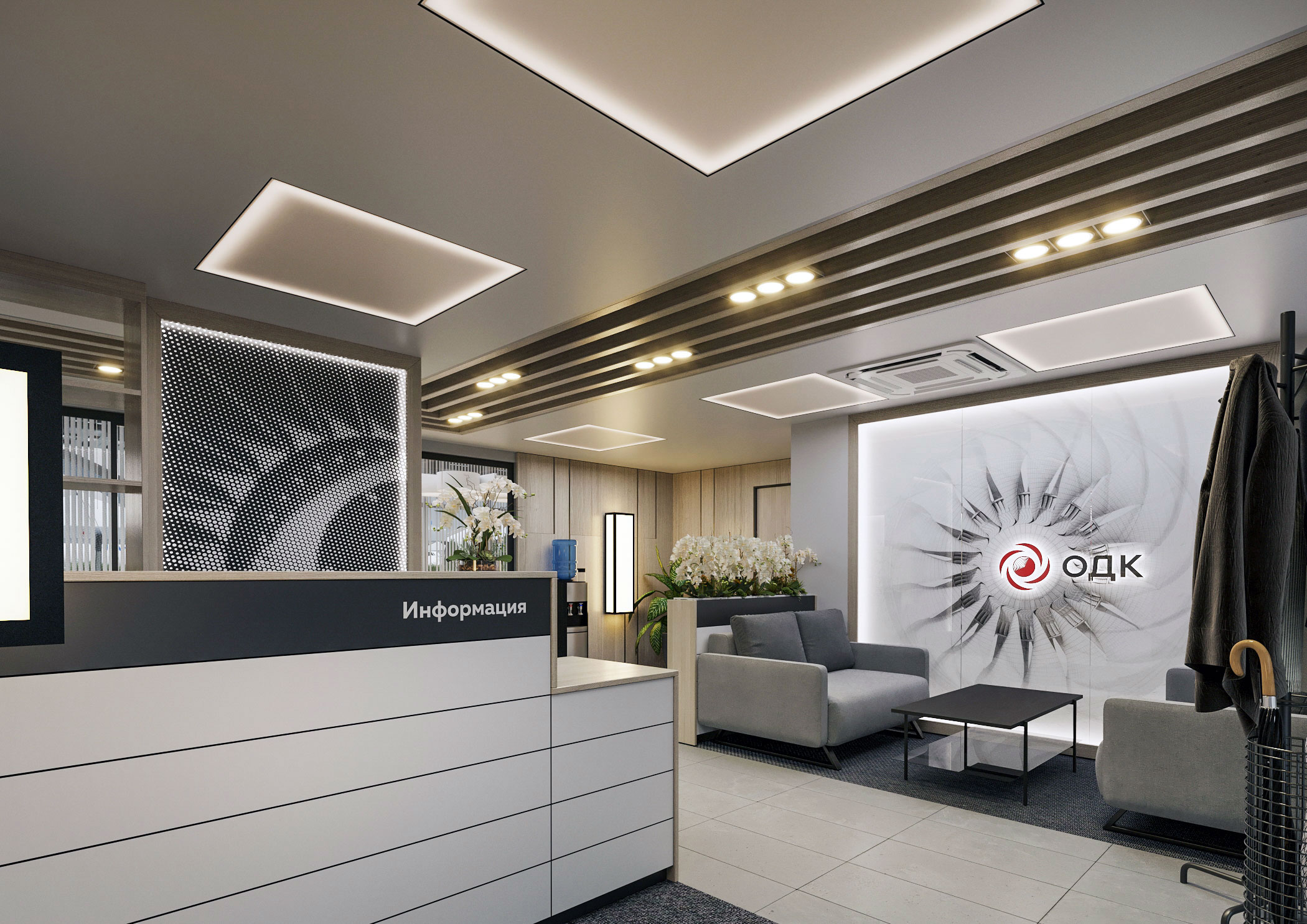 Интерьеры в шале для компании ОДК-13