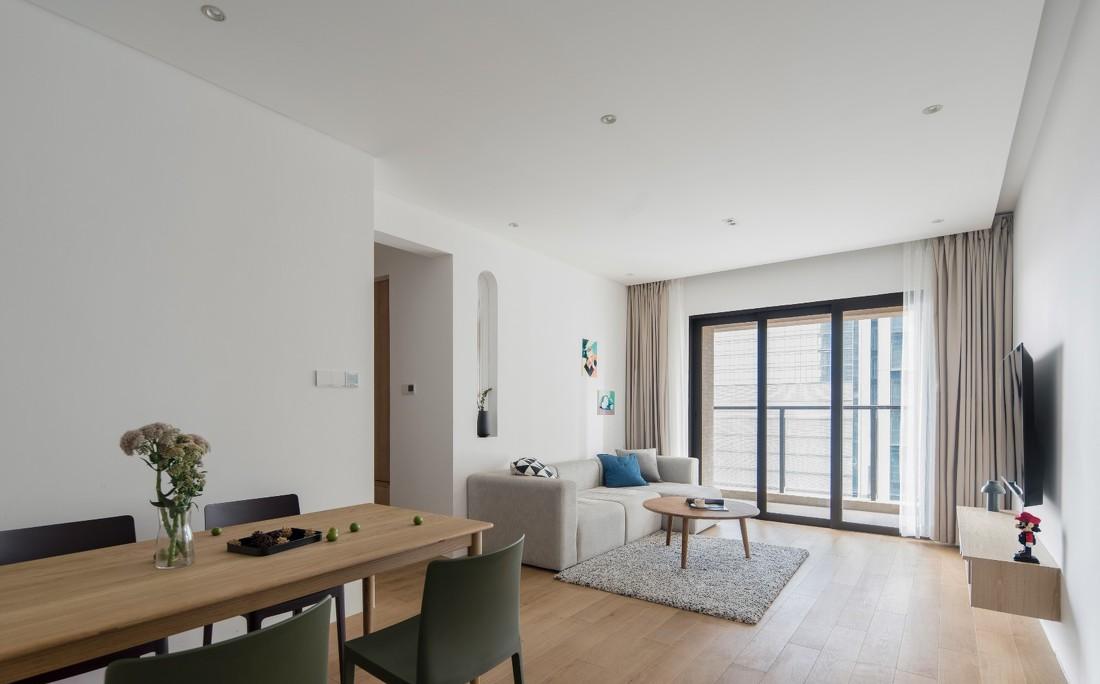 古希腊拱形窗映照的现代自然家-23