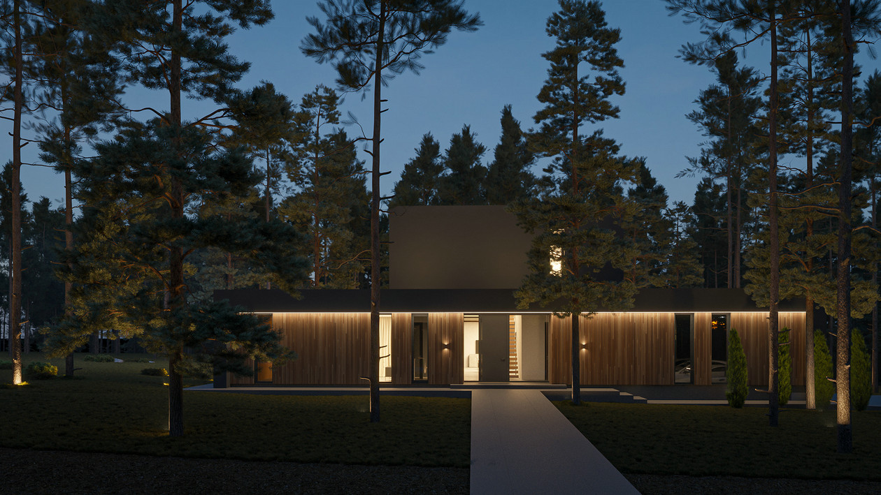 乡村别墅装修设计案例-25