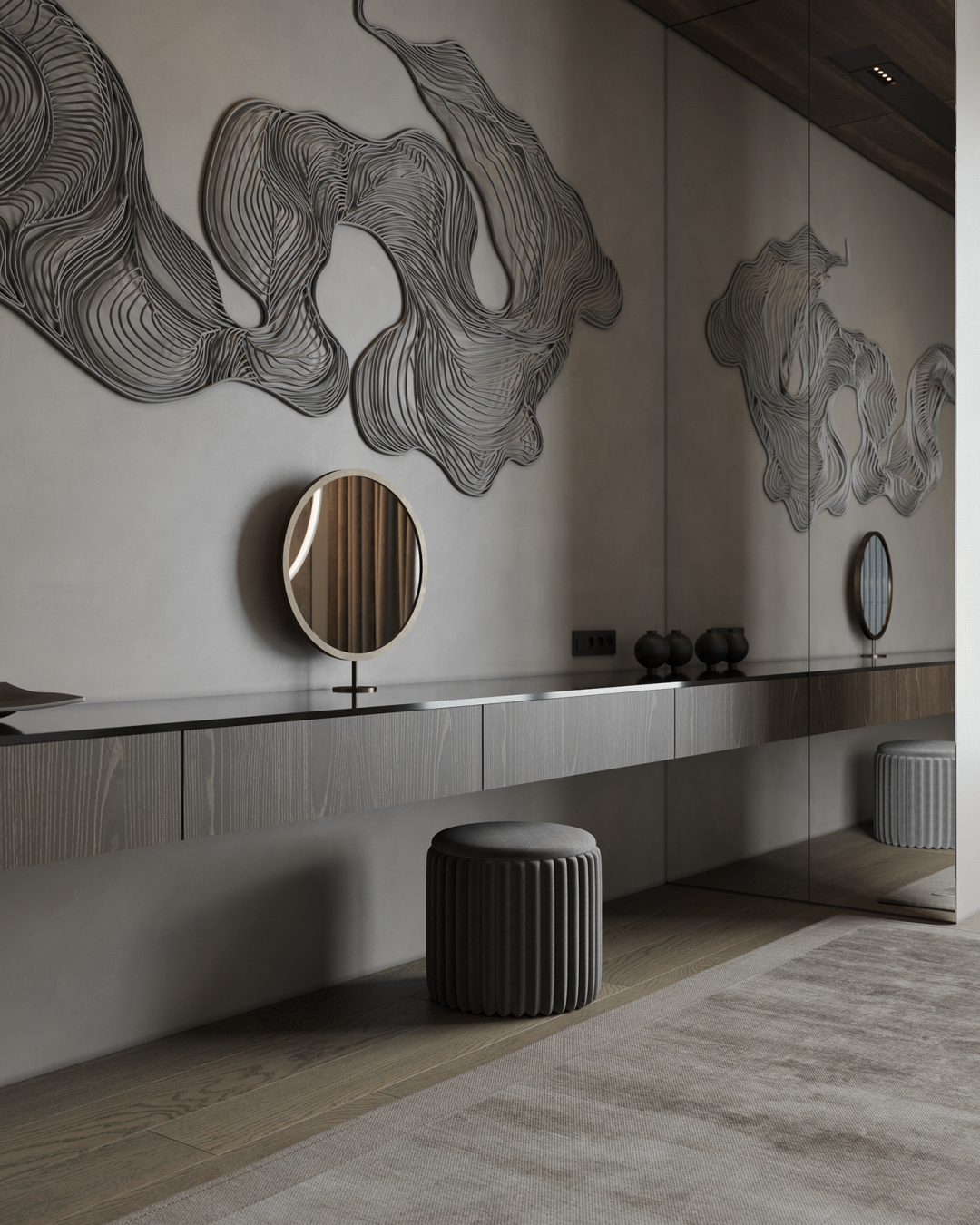 低调奢华的顶层公寓设计丨Diana Stoieva-19