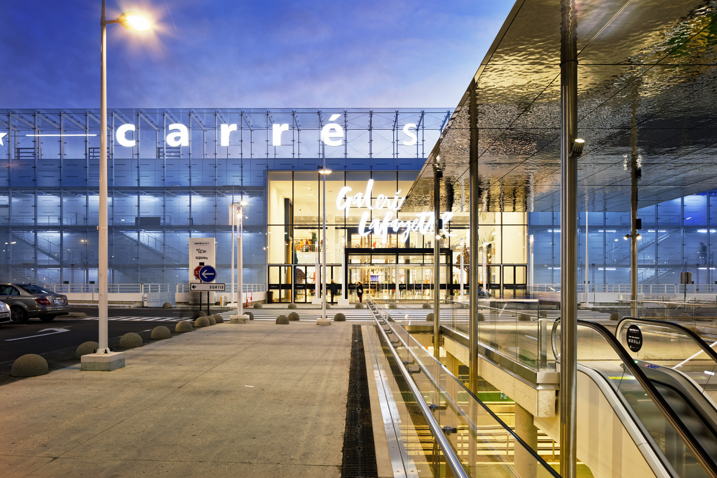 Carré Sénart 购物中心的扩建与设计-22