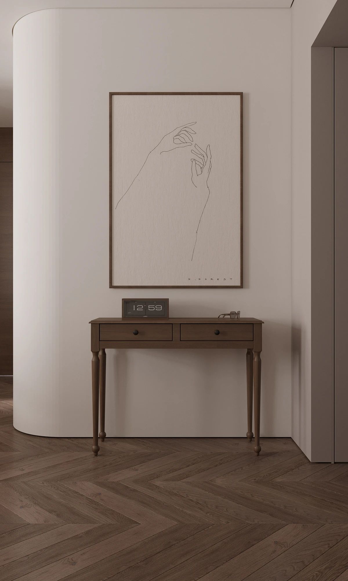 83㎡简约空间设计-10