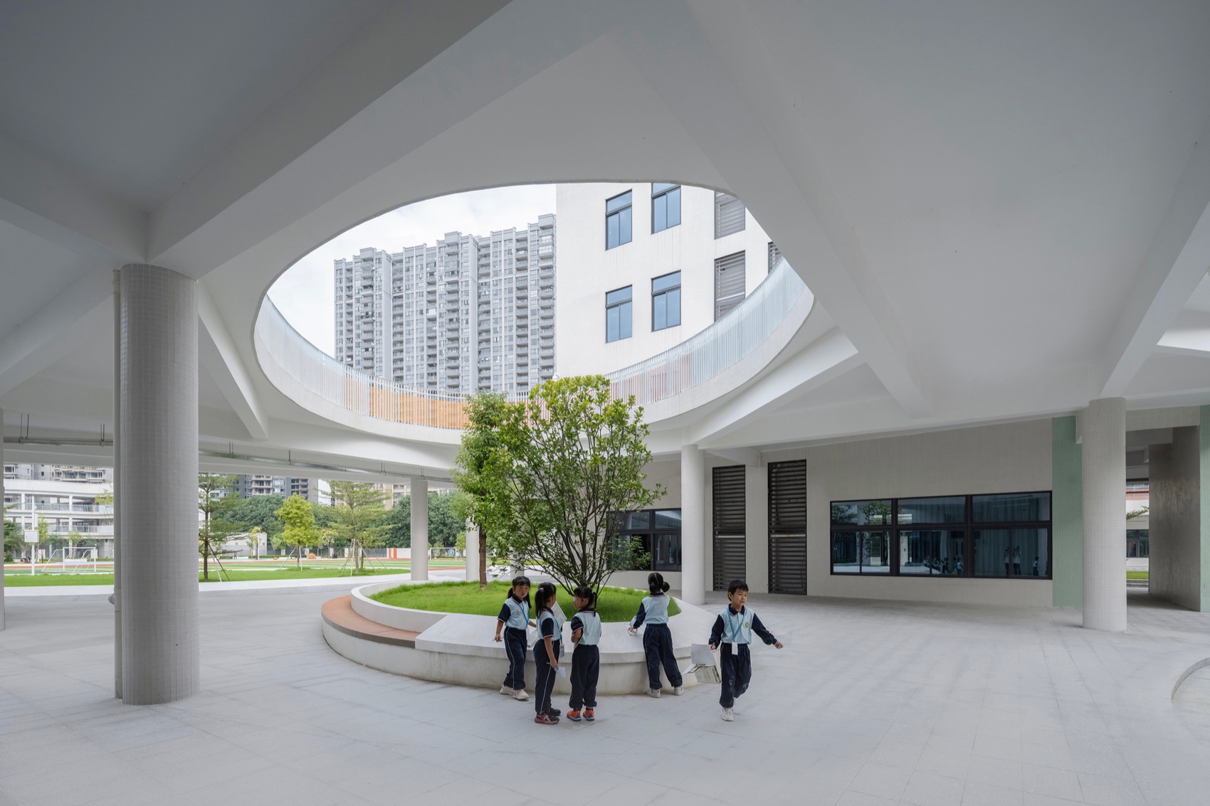广州市南沙小学珠江湾校区 / 汉森伯盛国际设计集团-25