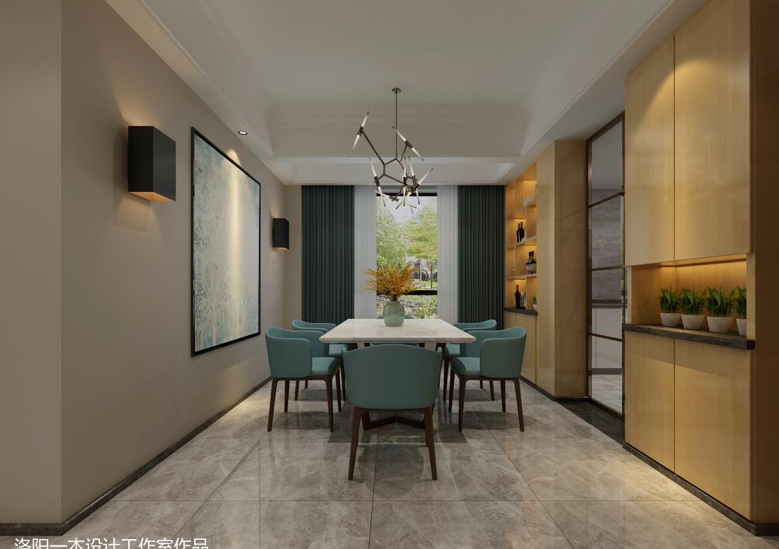 
简约原本之美《洛阳棕榈泉某住宅》 -3