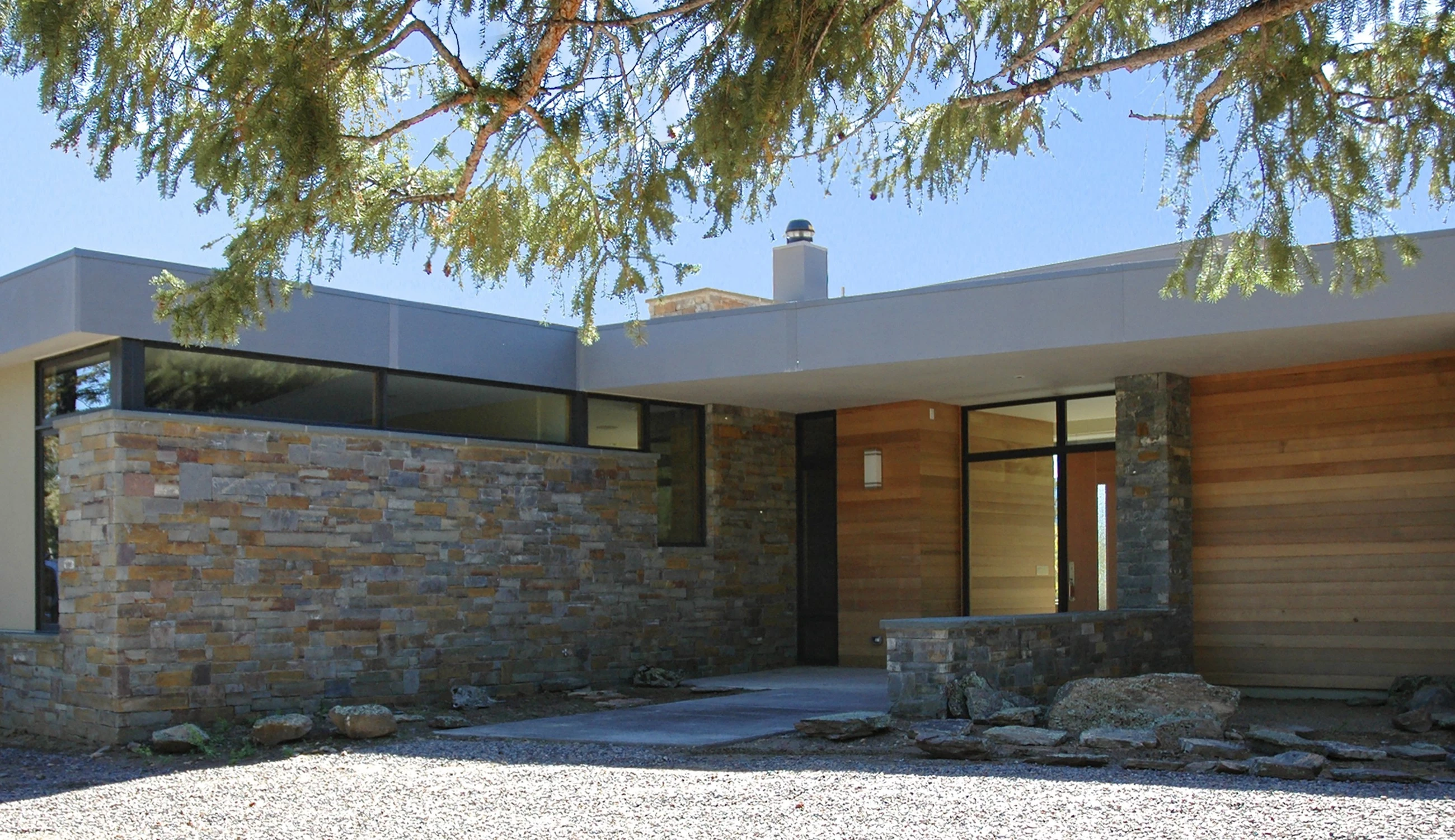 美国科罗拉多州的自然风光与现代住宅交融-7