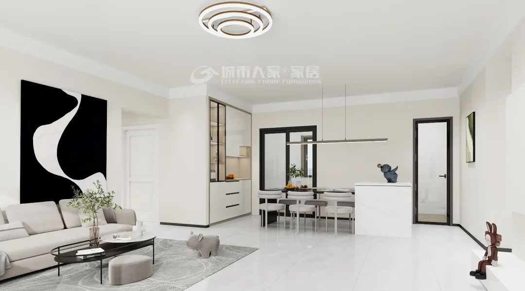 银川金地自在城 129m²简约风设计丨中国银川丨宁夏城市人家-18