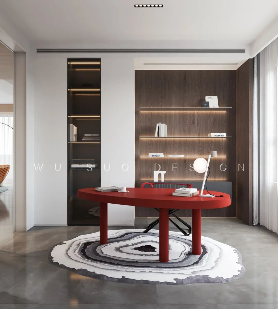 现代意式平层设计丨吾索设计-24