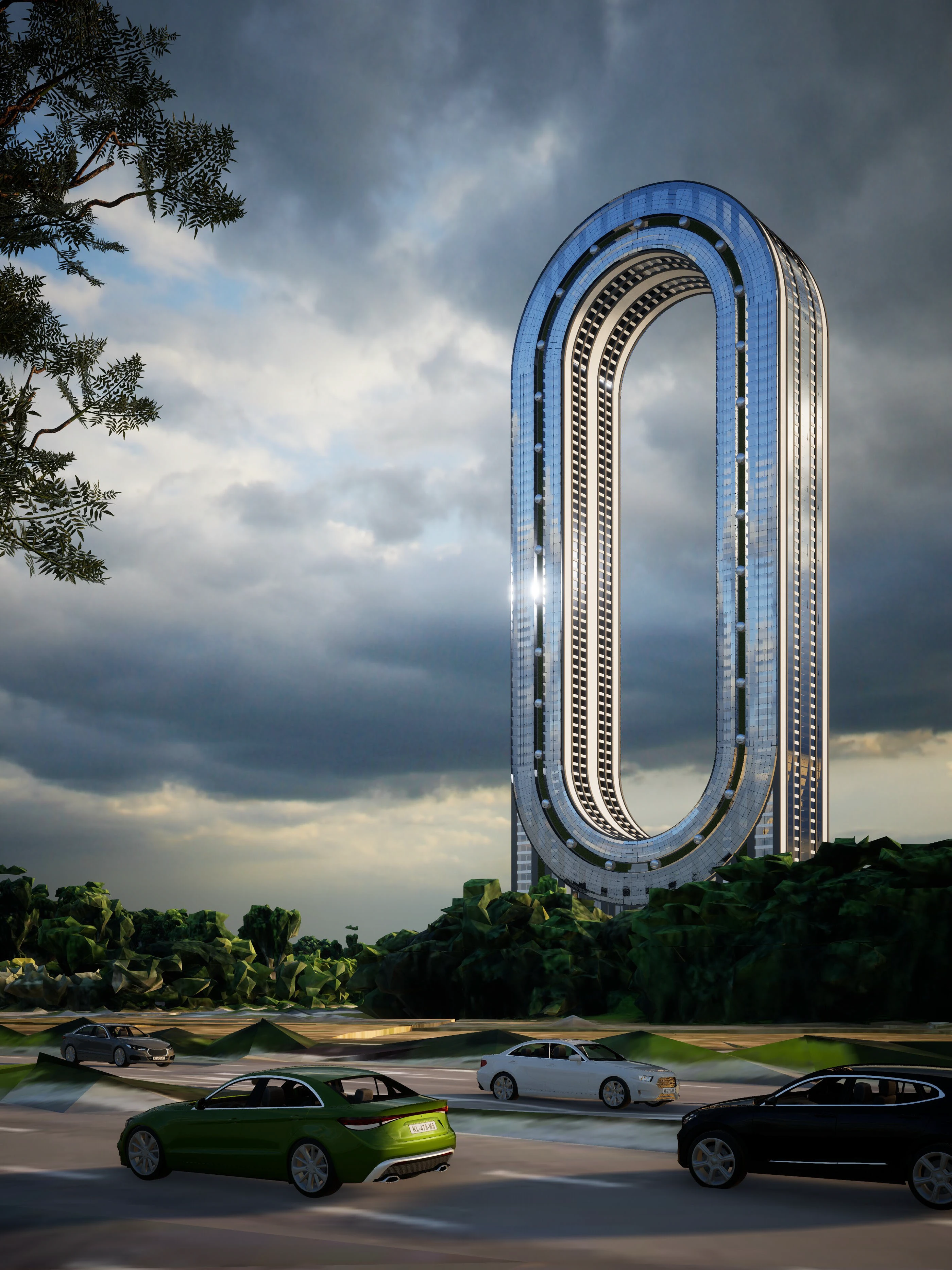 摩天大楼“门户”丨新加坡丨Kirill Kuzenkov-7