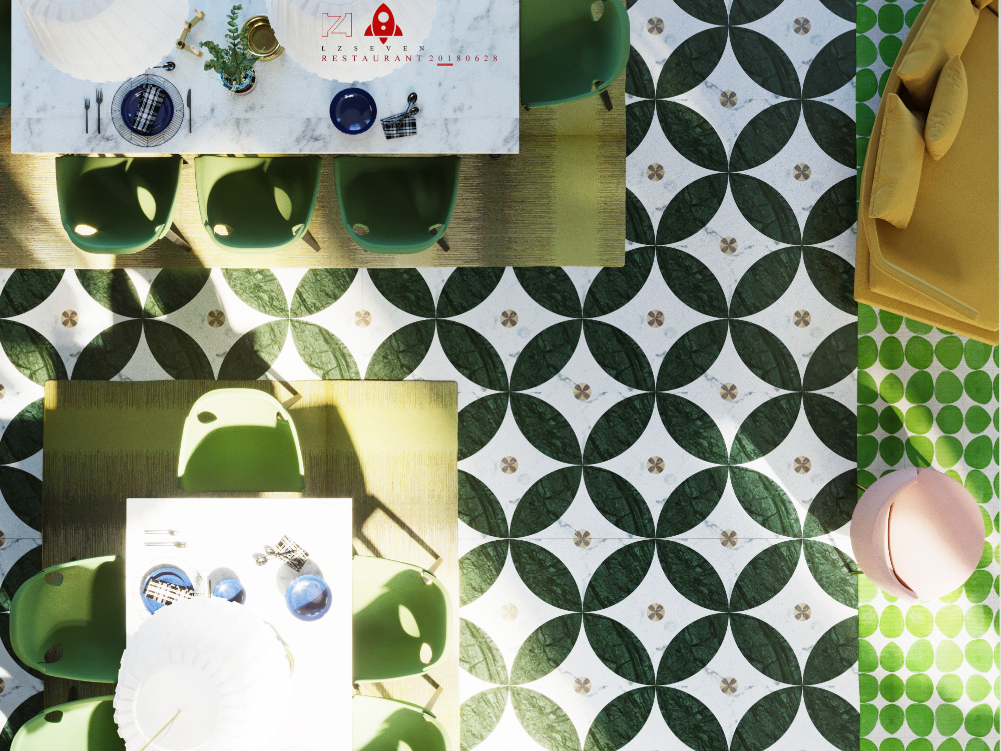 绿意盎然的空间混搭-32