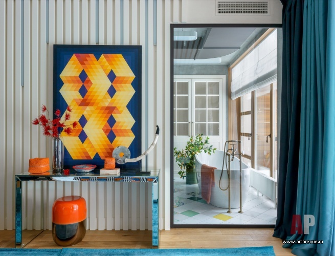 三层家庭联排别墅室内设计项目丨俄罗斯莫斯科丨Art Group工作室（负责人达里娅·瓦西利科娃）-34