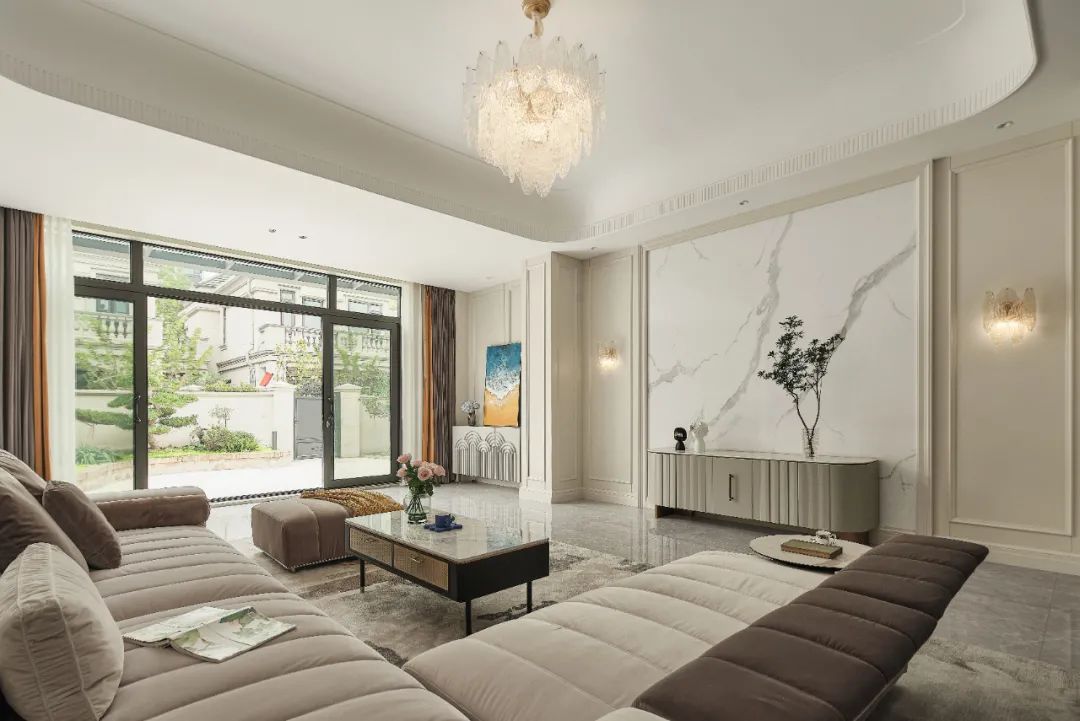 《花朝月夕》别墅设计丨中国南京丨纯一空间设计-12