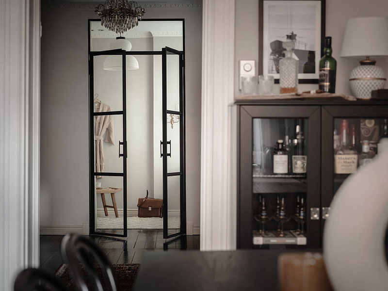 瑞典 73 平米优雅黑白公寓，设计灵感来自经典元素-9