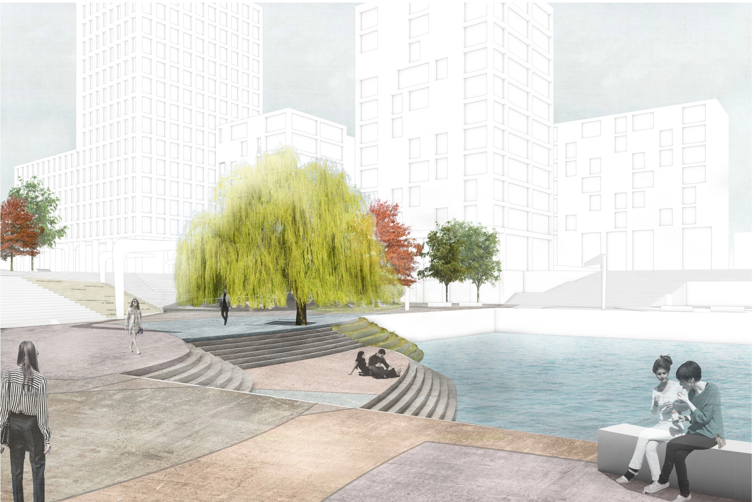 埃尔布鲁克港城丨德国汉堡丨Arriola and Fiol arquitectes-17