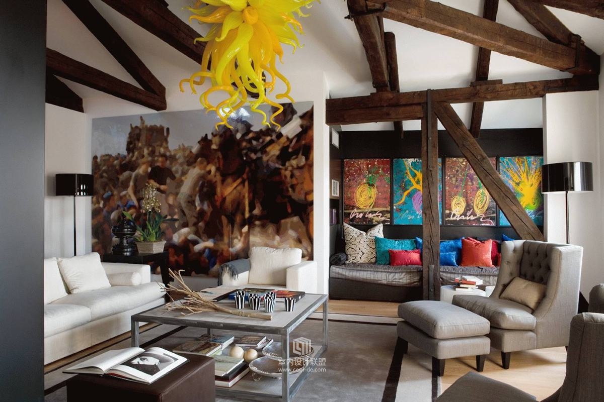 高冷的美女设计师，玩转色彩与艺术-42