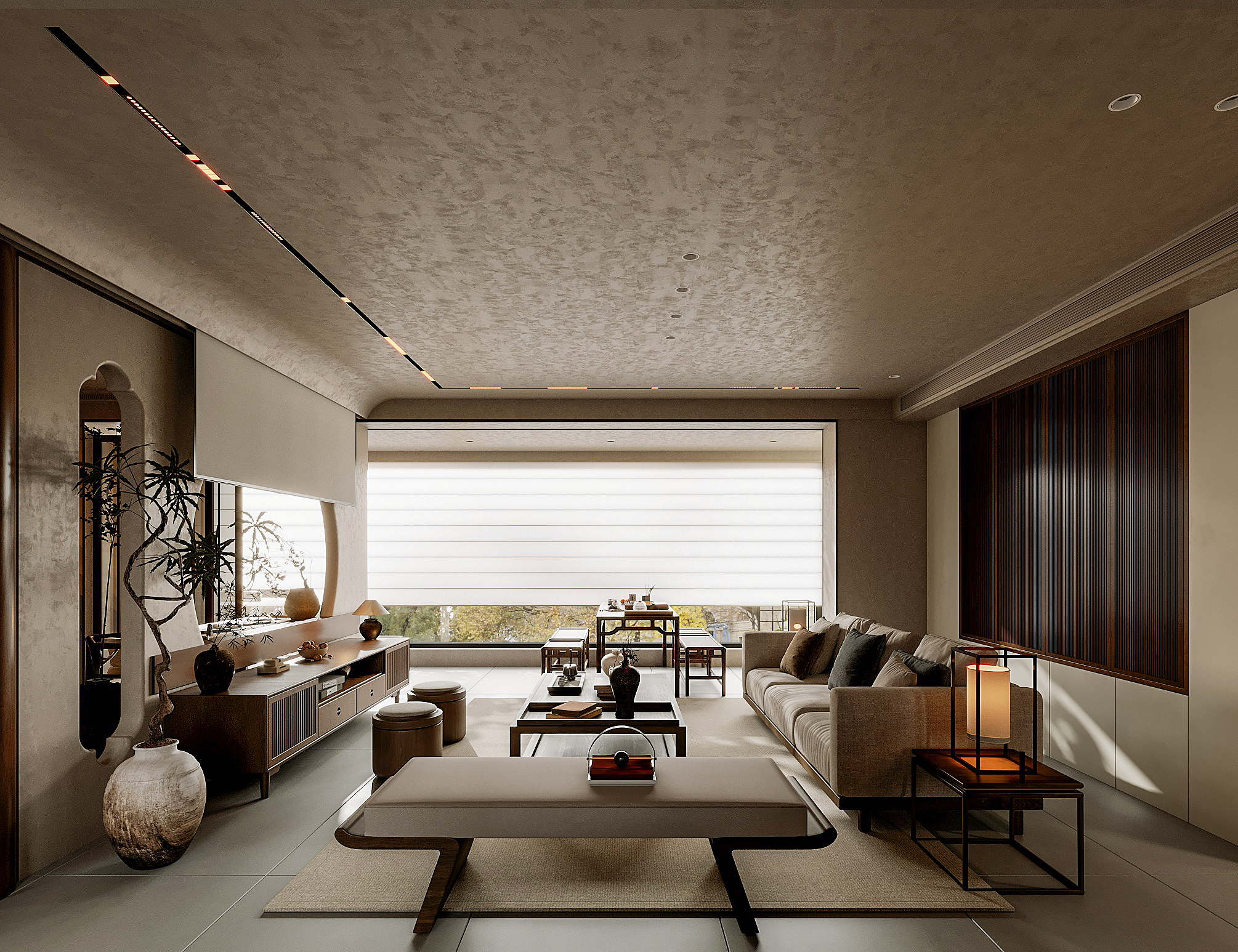 新中式宅居：把 “禅意” 揉进生活的每寸空间-1