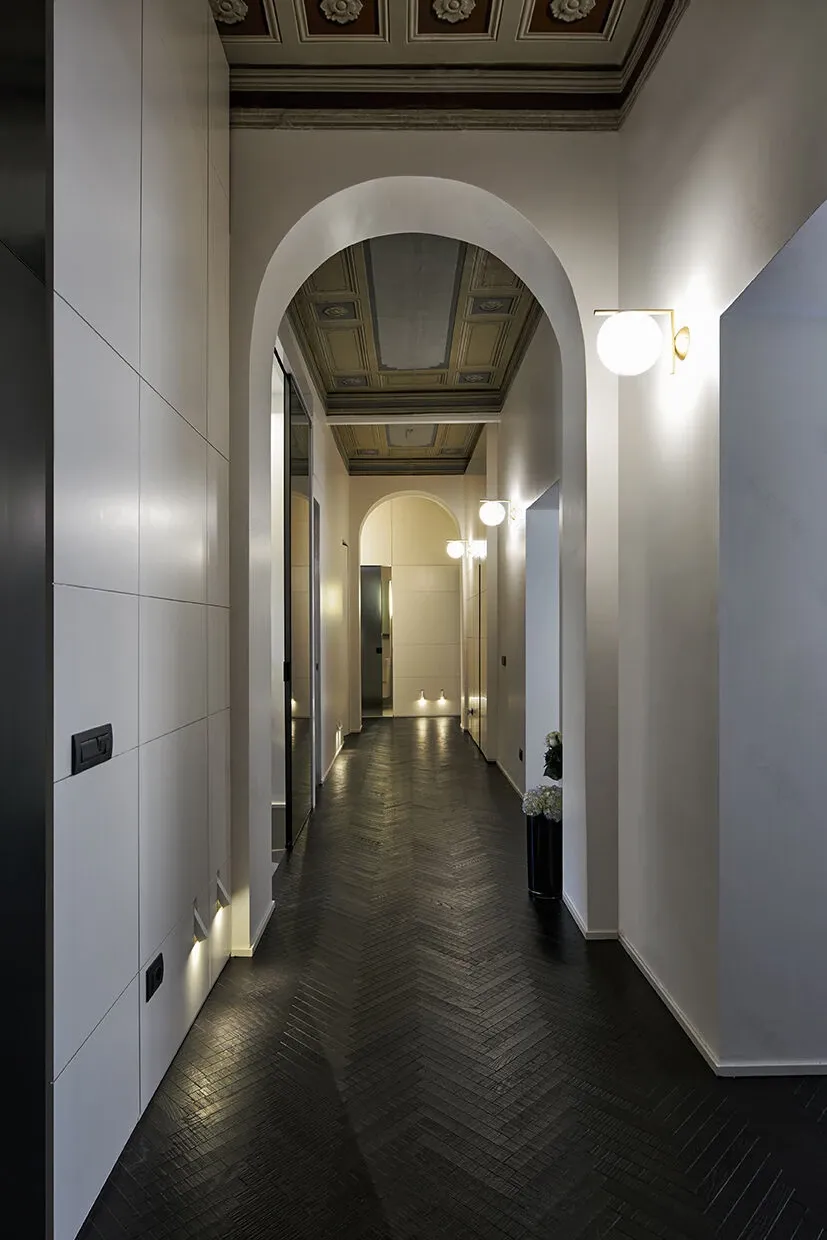 罗马 Monti 区私人住宅的现代与传统共生丨意大利罗马丨Sammarro Architecture Studio-14