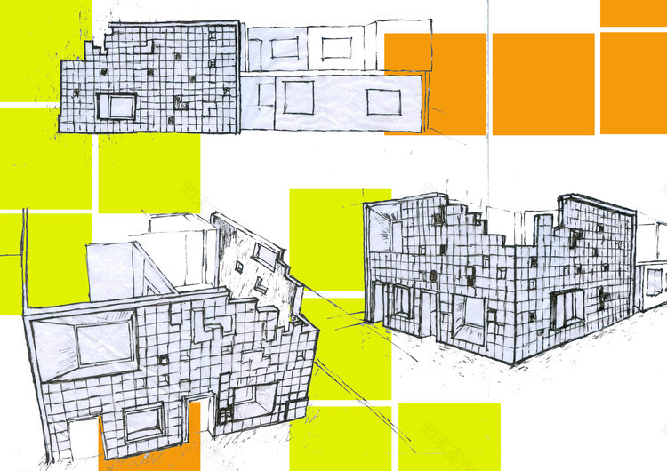 The Tetrisception Renesa Architecture Design Interiors Studio-21