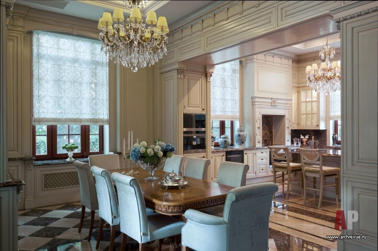 580平米经典独栋别墅室内设计丨设计师 Татьяна Цивилева-18