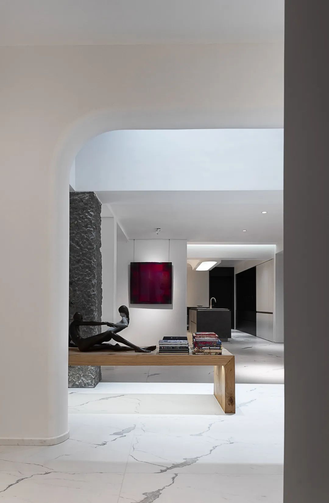 蓬皮杜式的家 · 国内首个居家艺术空间丨OTL 本体建筑空间设计-28