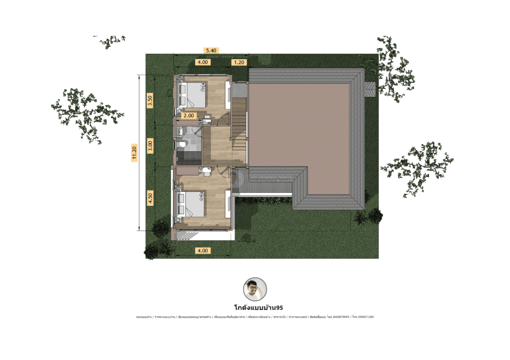 半层房屋 P  2422 设计方案-49