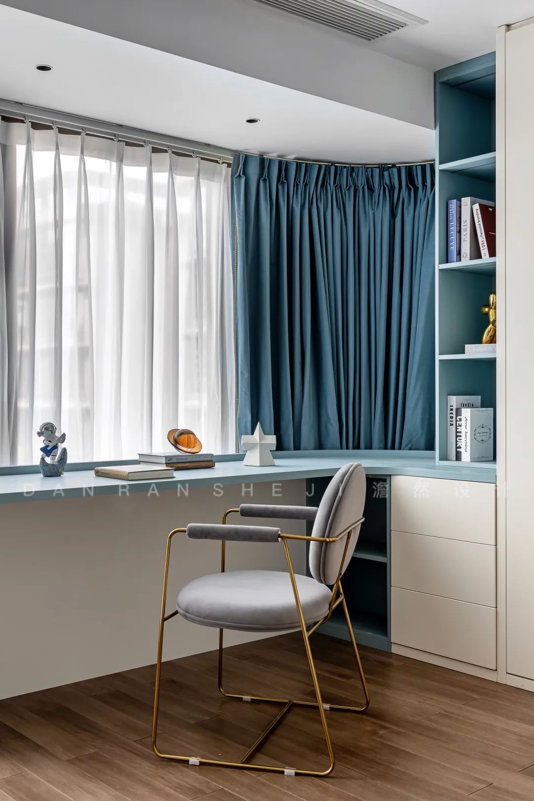 重庆舜山府现代雅奢住宅丨中国重庆丨澹然设计,橙色软装-61