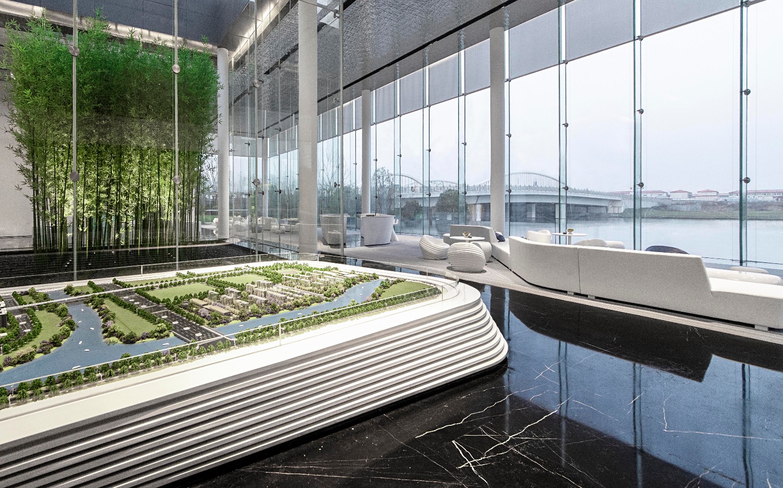 卓越蔚蓝海岸销售中心 - 水迹  道胜设计-22