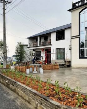太白村委会新村火车文化主题改造丨婺源县村庄文化传媒有限公司