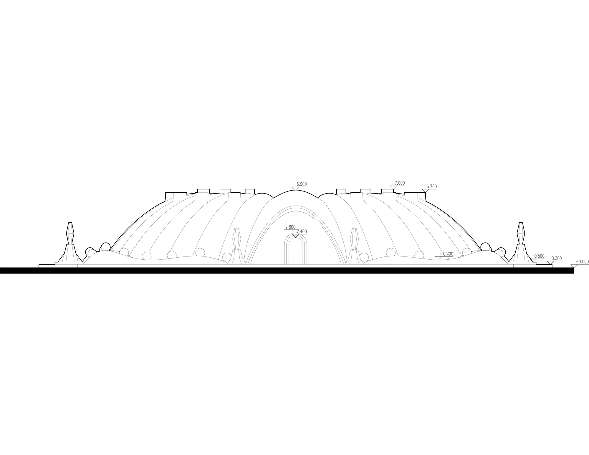 Ice Restaurant, The 21st ICE& SNOW WORLD / International Ice Snow Architecture Innovation Research Center + Architecture School, Harbin Institute of Technology-45