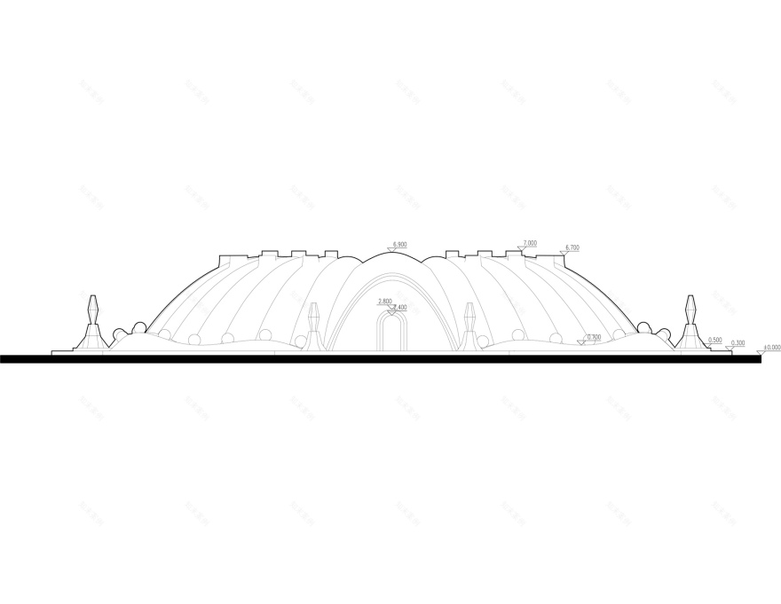 Ice Restaurant, The 21st ICE& SNOW WORLD / International Ice Snow Architecture Innovation Research Center + Architecture School, Harbin Institute of Technology-45