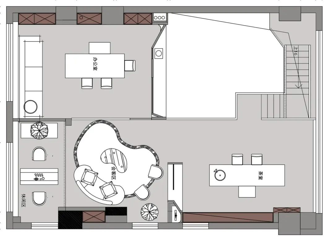 极简质朴办公空间设计丨中国温州丨温州末舍空间设计-35